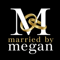 Married by Megan logo, Cleveland wedding officiant